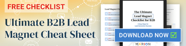 lead magnet checklist download